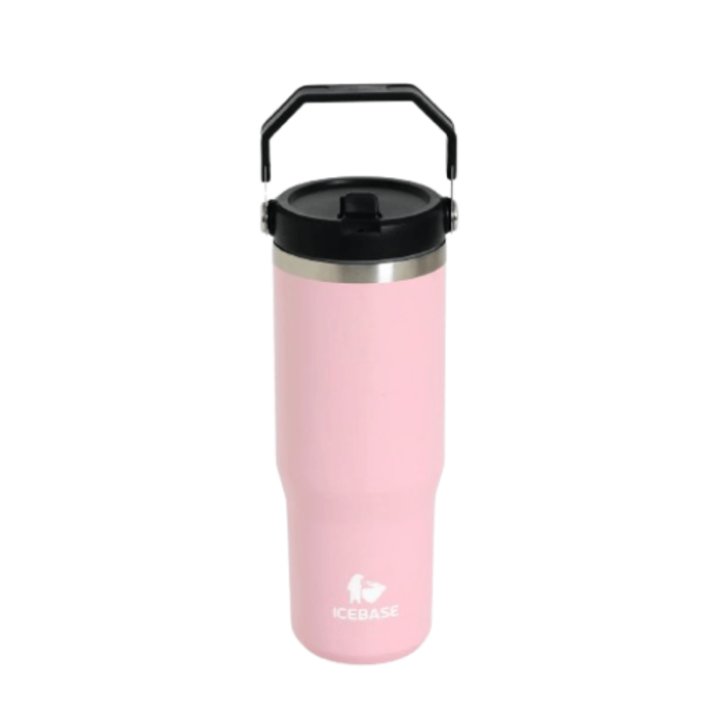 แก้วเก็บความเย็น ICEBASE รุ่น VL-511PK (FLIPX) ขนาด 900 มิลลิลิตร สีชมพู